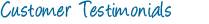 See what our customers have to say